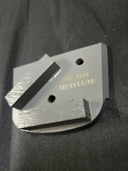 3 30/40 grit medium bond trapezoid diamond inserts concrete Lavina 2 segments