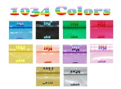 100 PACK DARK YELLOW 1010 Apple Zip Baggies 1.0X1.0″ Mini Bags COLOR