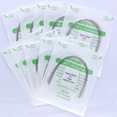 10 PACKS Dental Ortho 014 Upper Super Elastic Niti Round Arch Wire Nature Form