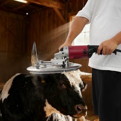 Cow Horn Remover Electric Cattle Dehorner Portable Electric Horn Cutting Machine