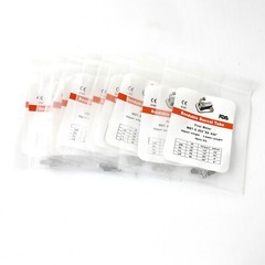 MacDent Dental Orthodontic Buccal Tubes 1st/2nd Molar Tube Roth/MBT 022 Bondable