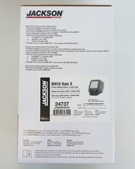 Jackson Safety 24737 Wh10 Hlx 100 Passive Welding Helmet, Shade 10, Carbon Fiber