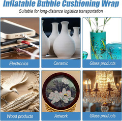 12″ x 200′ Heavy-Duty Bubble Cushioning Wrap Roll for Shipping and Moving