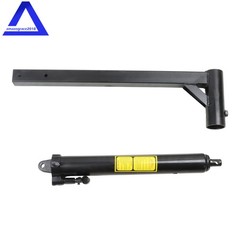 500 LBS Pickup Truck Hydraulic Dock Jib Engine Hoist Crane Mount Lift 2″ Hitch