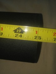 Restaurant table column 25″ Tall 4″ Diameter Durable Black Textured Finish