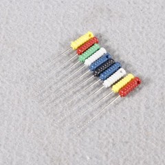 5 Packs Dental Broaches Barbed Endo Needles Files Endo Root Canal 25mm 20-60#