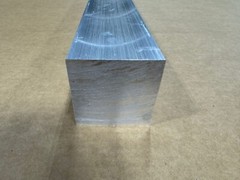 3″ x 3″ Aluminum Square 6061 Bar x 6″ Long, Solid Bar Stock