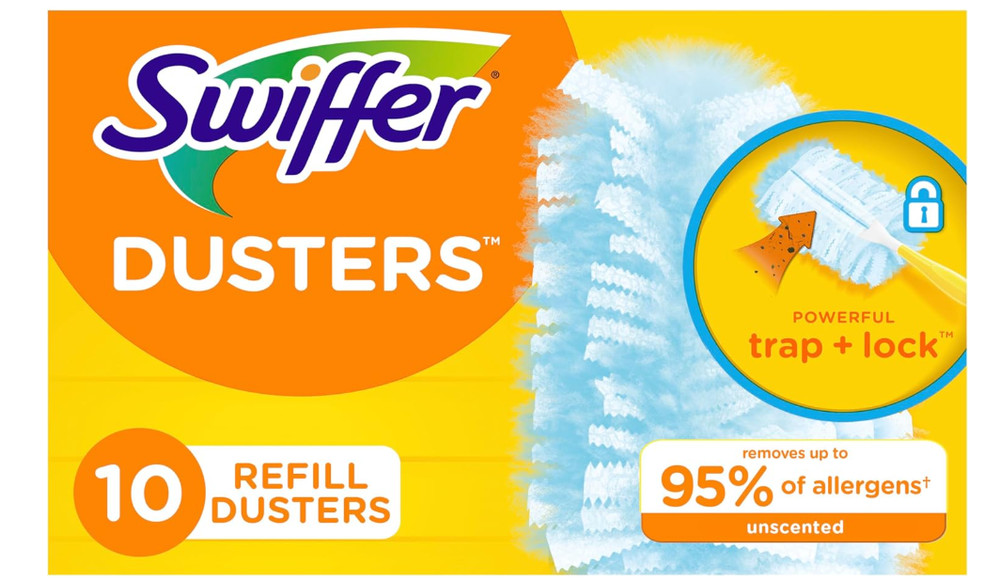 Swiffer Dusters Refills 10 Count Disposable Dusting Cloths Cleaning Refill Pack