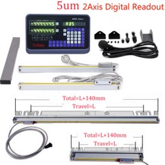 ToAuto Digital Readout 12″ & 36″ Linear Scale w/ DRO 2 Axis for Bridgeport Mill