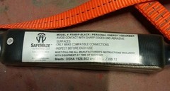 SAFEWAZE SAFETY LANYARD FS00SP-BLACK – USED GOOD CONDITION