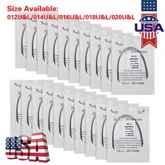 1-200 Packs dental orthodontic super elastic niti round arch wire Upper/Lower MX