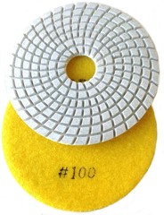 4 inch Diamond Polishing Pads Wet 50-8000 Grit Granite Marble Stone Concrete