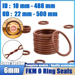50 Pcs Vitons FKM FPM Rubber O Ring Oring Oil Seals OD 105 mm ID 93 mm ﻿