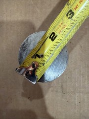 One Piece 4140 Hot Rolled Steel Bar Round Stock Heat Treated 2” OD x ~3”