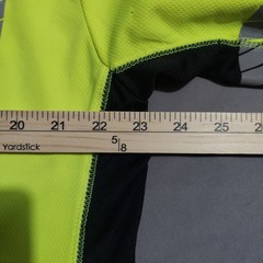 ML KISHIGO High Visibility Vest Size XL Reflective Lime Green