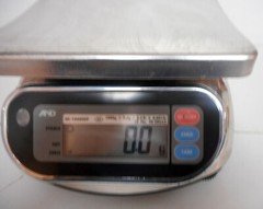A&D Weighing SK-1000WP Portable Washdown Scale, 1000g