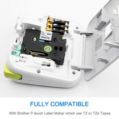 5pk Compatible Label Maker Tape 12mm for Brother P-Touch TZ-231 TZe-231 PT-D210