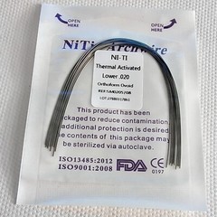 10 Packs Dental Orthodontic Heat Thermal Activated Niti Arch Wires Round Ovoid