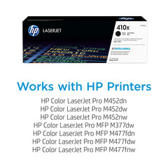 HP 410X High Yield Toner Set CF410X-CF413X Genuine OEM Factory Sealed Fast Ship