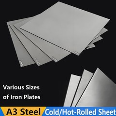 Metals A3 Steel Sheet Sheet Metal 0.5mm 0.8mm 1mm 1.5mm 2mm 2.5mm 3mm 5mm Thick