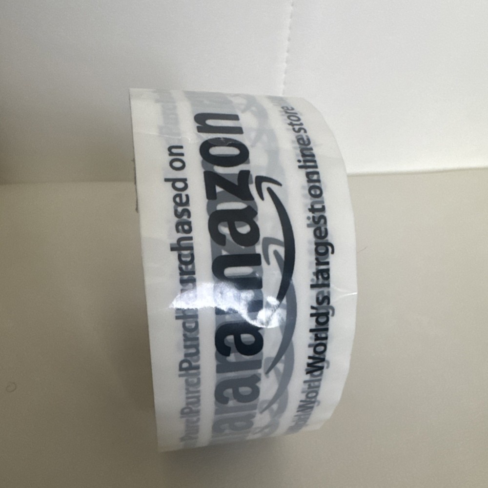 Amazon Prime Carton Sealing Packaging Tape Clear 2″ x 75 yds Pre-Printed Text