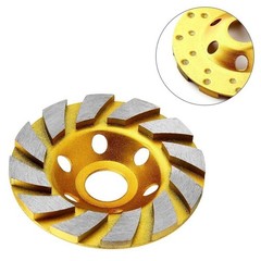 2Pcs 4/inch Diamond Segment Grinding Wheel Disc Grinder Cup Concrete Stone Cut✔️