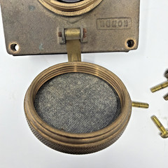 Vintage KONDU Bronze Watertight Surface Mount Rotary Switch Box Marine