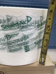 8” x 3” SEALED AIR Fill-Air Extreme Bubble Pillows Film Roll 4200’, 100930954