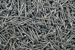 (900) Square Drive Flat Head 8 x 1-1/2 Type 17 Wood Screws Zinc Plated #8