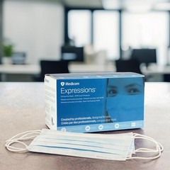 Blue Disposable Masks – 50 Count ASTM Level 3 Safety for Adults – Made in Canada