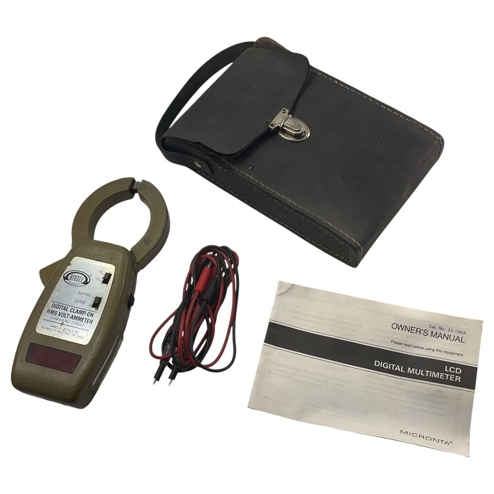 Biddle Instruments Digital Clamp-On Meter 278001 As Pictured Fast Ship
