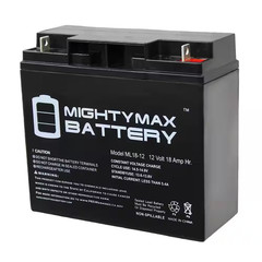 12-Volt 18AH SLA Replacement Battery for Yamaha 700 YFM7FG Grizzly 2007-2015