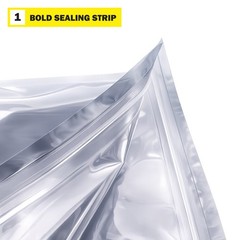 Anti Static Bags ESD Shielding Silver Reclosable Seal 2×3 3×5 4×6 6×8 9×13