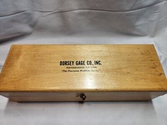 Dorsey Dial Bore Gauge 1.5 – 3″ Wooden Box Model 2100-002MM Metric Indicator