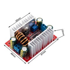400W 15A DC Boost Module Adjustable Voltage Transformer 2 Pieces