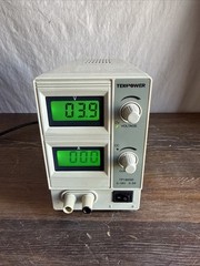 Tekpower TP1803D Lab Grade Variable Linear DC Power Supply, 0-18V @ 0-3A PC