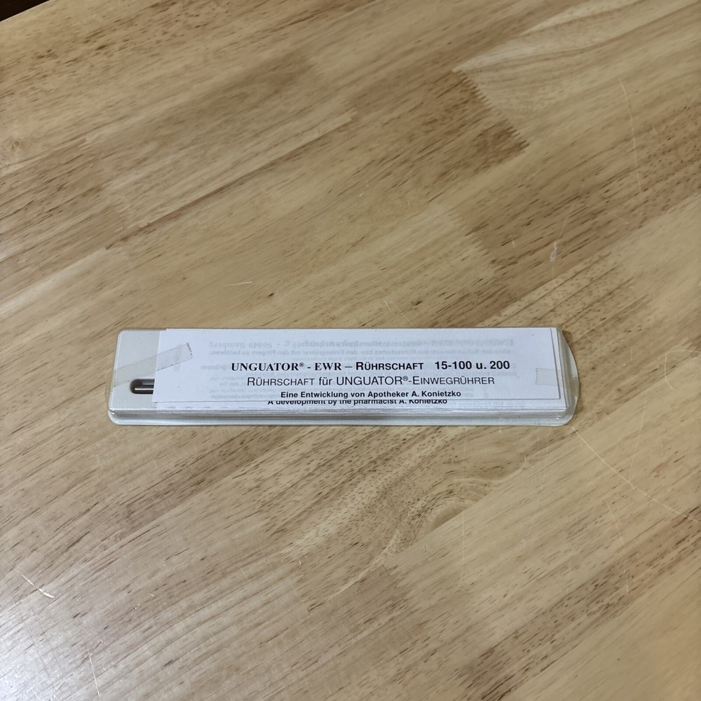 GAKO UNGUATOR EWR 15-100 G and 200G TITANIUM SHAFT REUSABLE MIXING TOOL