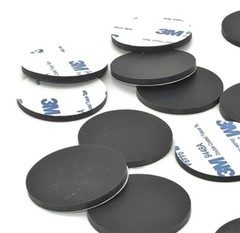 1-1/2″ Dia. Silicone Rubber Feet Peel & Stick 3M Adhesive Audio Equipment Repair