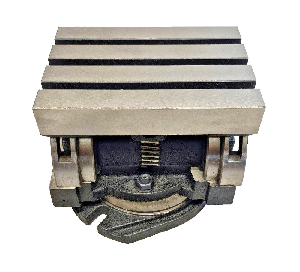 7×5 Machinist Tilting Swivel Angle Table | 360 Degree T-Slot Milling Base