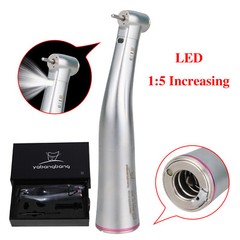 Dental 1:5/ 1:4.2/ 20:1/ 1:1 LED Fiber Optic Contra Angle fit NSK Electric F2