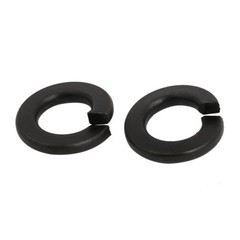 M5 / 5mm Metric Steel Split Lock Washers with Black Oxide Coating DIN 127B