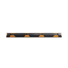 72″ Rubber Parking Curb ,Floor Stopper Wheel Driveway Parking Lot Stopper Safety