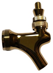 Perlick 408XTF Beer Faucet in Tarnish Free Brass NEW OEM