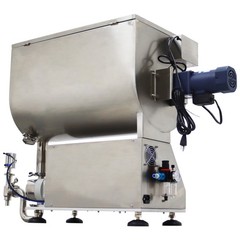 10-50000ml Rotary Pump Filling Machine Liquid Paste Filler 80L Mixing Hopper110V