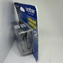 Brother TZE2312PK 12mm Black on White Tape – 2 Pack New still factory sealed