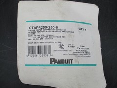 PANDUIT CTAPR250-250-6 C-STYLE COPPER COMPRESSION CONNECTOR C-TAP ‘SAMEDAY SHIP’
