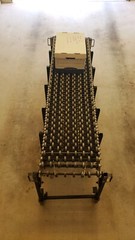 BESTFLEX PORTABLE 18″ By 24′ EXPANDABLE SKATE WHEEL ROLLER CONVEYOR