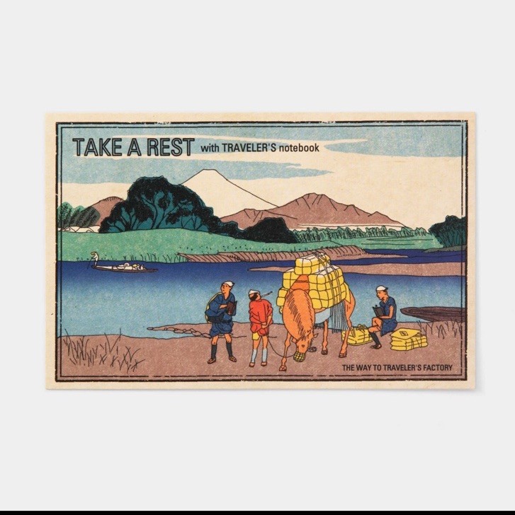 TRAVELER’S FACTORY Company Notebook Postcards From Japan Very Rare USA Seller