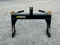 3 Point Quick Hitch with Bushings Fits Cat 1 Tractor Implement Attachment