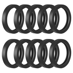 10-Count Replacement Fuel Can Spout Seals – Easy to Install Rubber Gaskets
